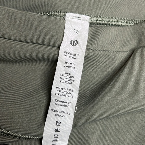 Lululemon Swift Speed High-Rise Grey Sage 28” Tight Leggings - Picture 8 of 11